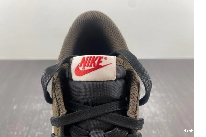 (KIDS)TRAVIS JORDAN 1 CQ4277-0011 'MOCHA' SCOTT AIR LOW X 1107